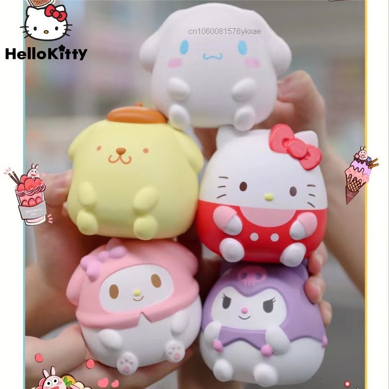 SANRIO Đồ Chơi Nắn Bóp Đàn Hồi Giảm Stress Hình Thỏ Đáng Yêu