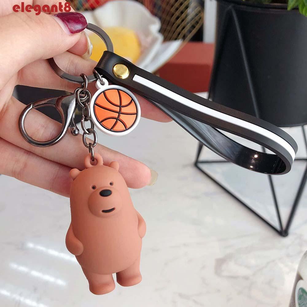 Móc Khóa Hình Gấu Hoạt Hình Dễ Thương