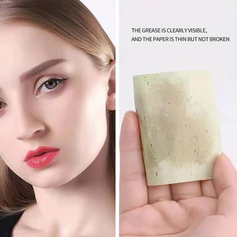 Set 100 / 50 Tờ Giấy Thấm Dầu Làm Sạch Da Mặt Tiện Dụng