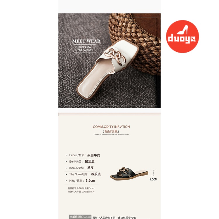 Dép Sandal Da Hở Ngón Mũi Vuông Thời Trang Mùa Hè Năm 2021 Cho Nữ