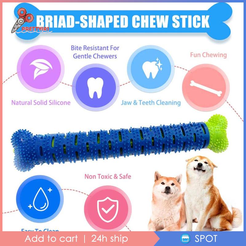 Bàn Chải Đánh Răng Prettyia1 [Prettyia1] Đồ Chơi Nhai Bền Bỉ Cho Chó Nhỏ Và Trung Bình