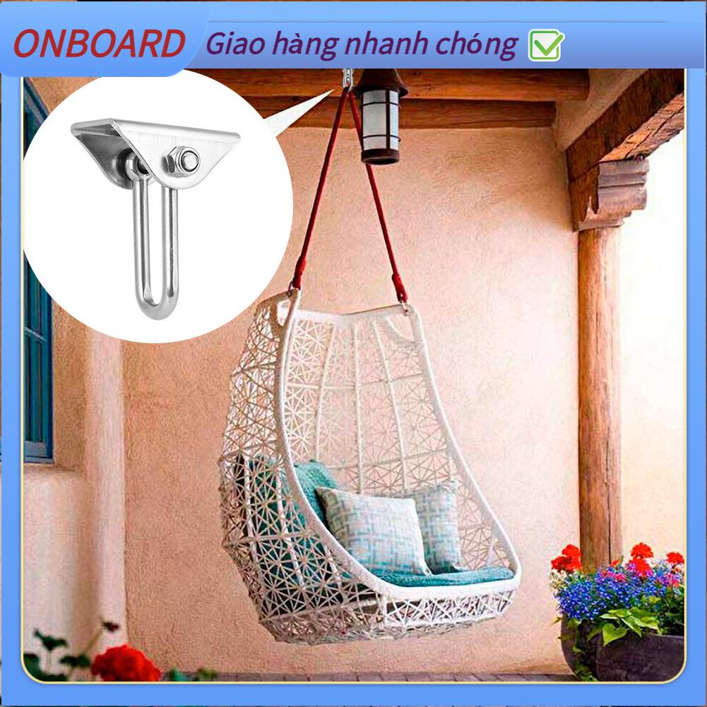 Thép Không Gỉ Chữ U Treo Xích Đu Móc Tấm Cố Định Võng Ghế Phụ Kiện OnBoard