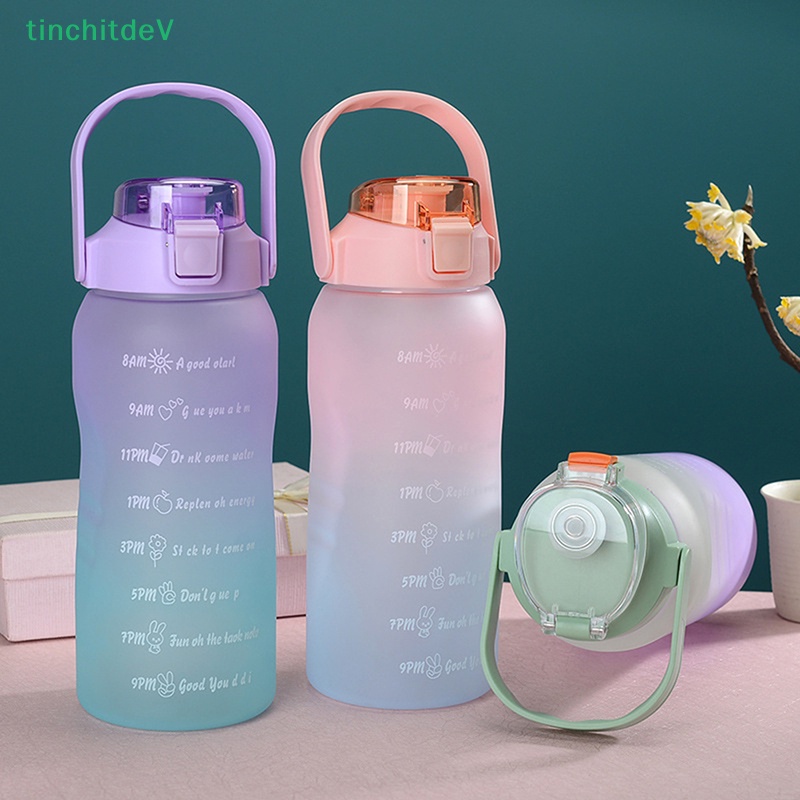 Bình Nước Thể Thao 750ML Có Ống Hút Chống Rò Rỉ Cho Nữ