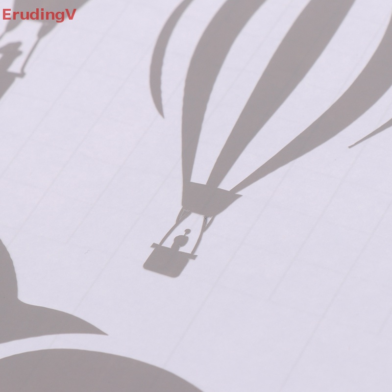 [ErudingV] Đề Can Dán Tường Hình Khinh Khí Cầu Đám Mây Lớn DIY Trang Trí Phòng Trẻ Em [Mới]