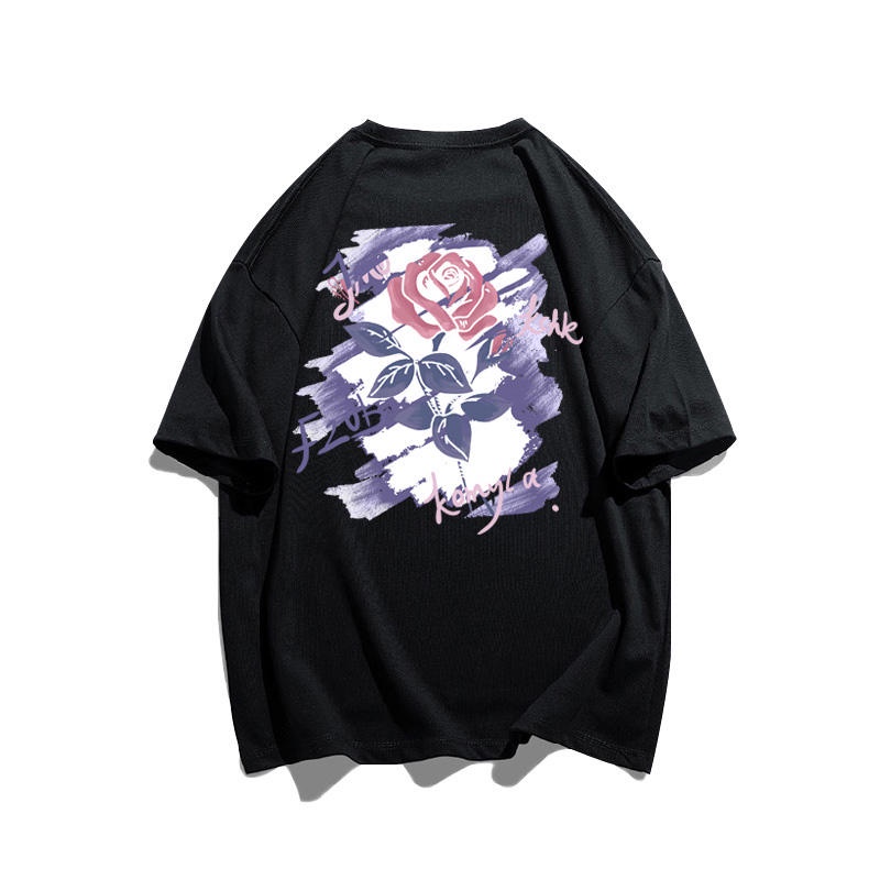 NRVP Áo Thun 100% Cotton Tay Ngắn Phong Cách Hàn Quốc Mới