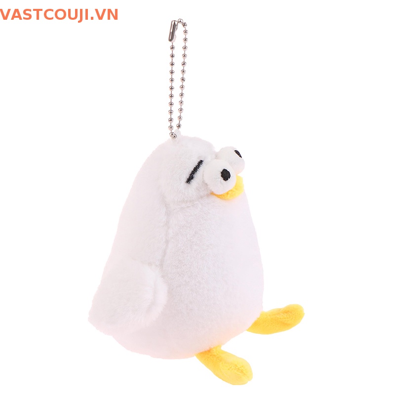 Đồ chơi nhồi bông Hình Chú Gà Con Đáng Yêu 12cm Gắn Móc Khóa