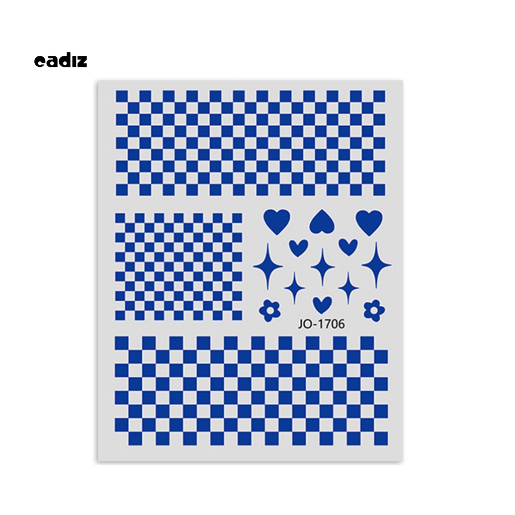 Miếng Dán Móng Tay Nhiều Họa Tiết Tinh Tế