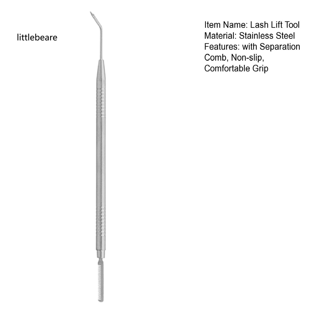 &lt; Littlebeare &gt; Thanh Nâng Lông Mi Bằng Kim Loại Chống Rỉ Thoải Mái