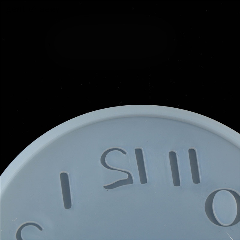 1 Khuôn Silicone Làm Trang Sức Hình Đồng Hồ Lớn DIY