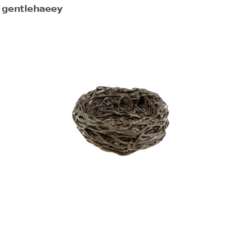 1 Mô Hình Tổ Chim Mini Bằng Nhựa Resin Trang Trí Tiểu Cảnh