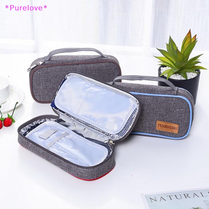 Túi Giữ Lạnh Du Lịch Insulin Kèm 2 Túi Đá Mới