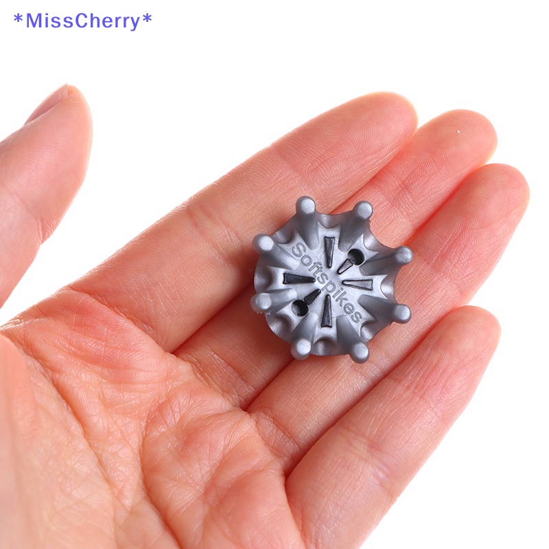 Set 14 Đinh Tán Màu Bạc Gắn Đế Giày Chơi Golf Tiện Dụng Mới