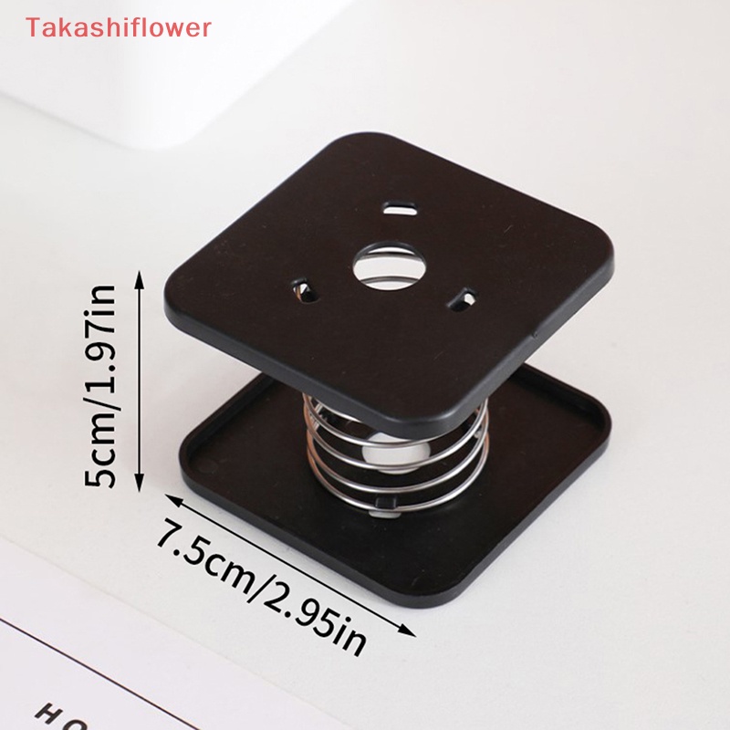 1 Hộp Đựng Khăn Giấy Dạng Lò Xo Đàn Hồi Tiện Dụng Giá Đỡ