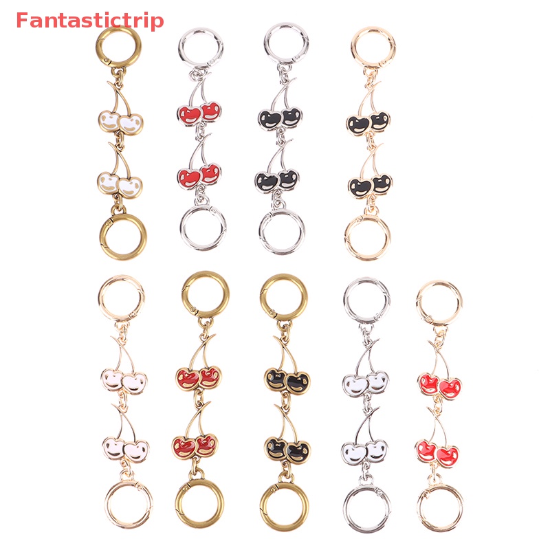 [Fantastictrip] Dây Xích Nối Dài Túi Xách Đeo Vai / Đeo Chéo Hình Quả Cherry Mới