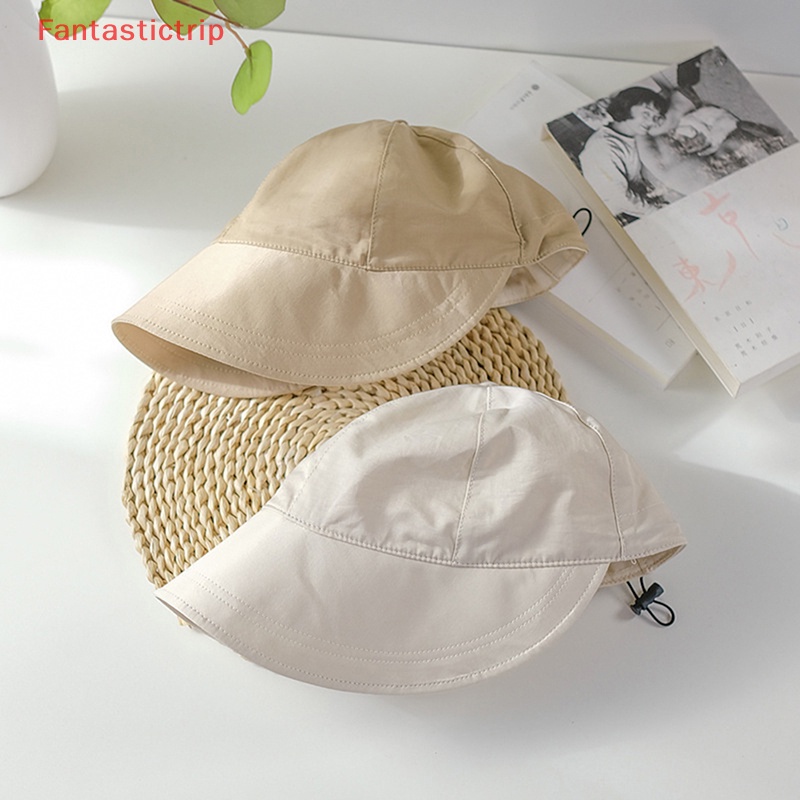 1 Mũ Rộng Vành Chống Nắng Dây Rút Điều Chỉnh Được Cho Nam Nữ
