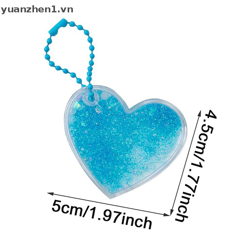 Miếng Dán Acrylic Trong Suốt Hình Trái Tim Polco Kpop Guka Girl Trang Trí Album Ảnh DIY