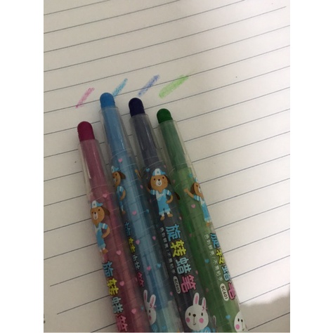 Sáp màu vặn 12/18/24 màu BC601