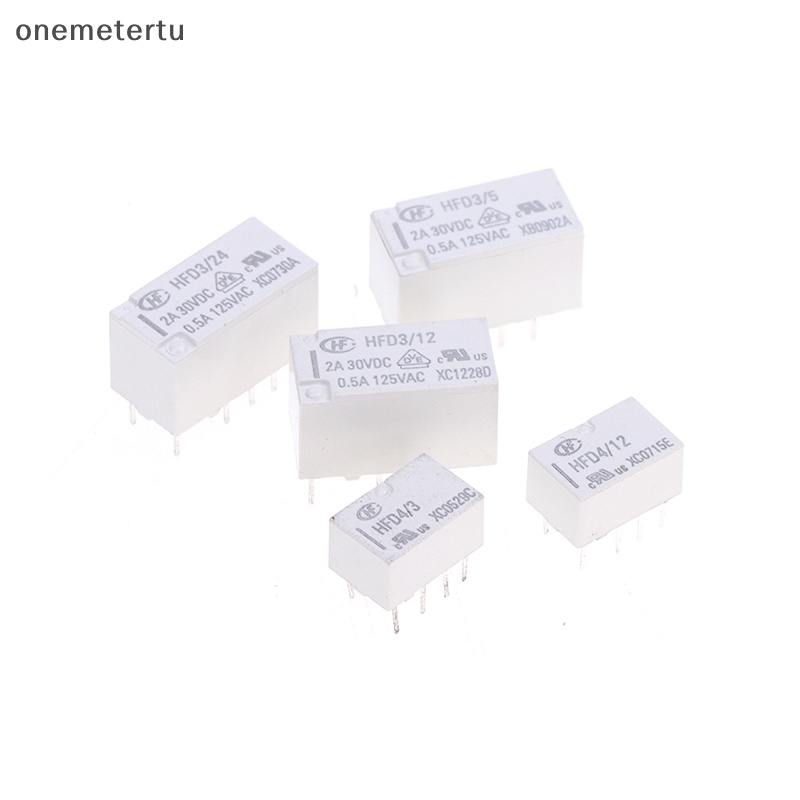 Rơ Le Tín Hiệu HFD4 2A 8Pin SMD 3V 4.5V 5V 12V 24V DC HFD4-V / 5V HFD4 / 12V