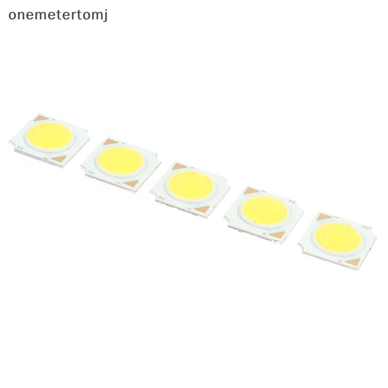 Set 5 Chip Đèn LED COB 3 / 5 / 7 / 10 / 12W 13 * 13mm 300mA Chất Lượng Cao