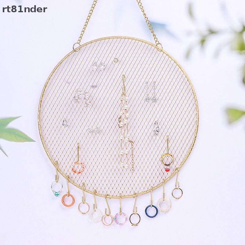 Rt Kệ Rỗng DIY Treo Tường Đựng Trang Sức Có Đèn Sắp Xếp Gọn Gàng