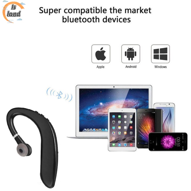 [IS] Tai Nghe Bluetooth S109 Không Dây Chống Nước Hỗ Trợ Gọi Rảnh Tay Phong Cách Doanh Nhân