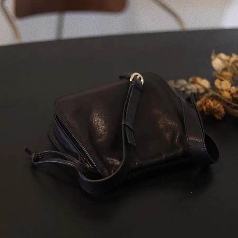 Túi Da Đeo Vai Dây Rút Thời Trang Dành Cho Nữ