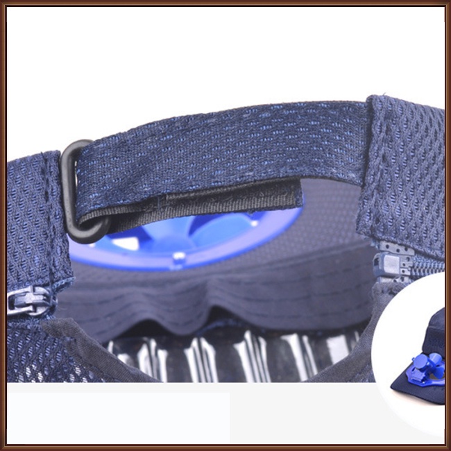 Quạt USB Có Thể Tháo Rời Kèm Mũ Chống Nắng Tiện Dụng