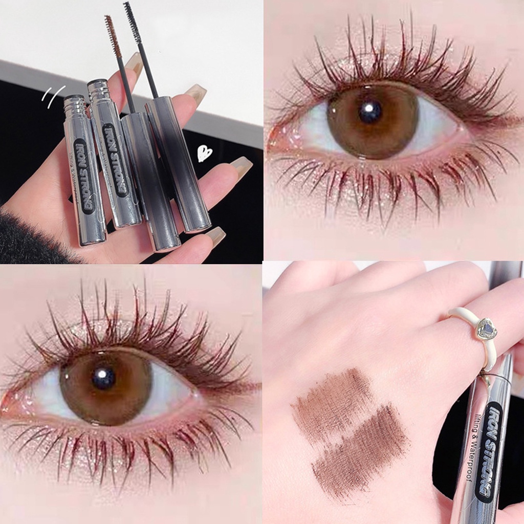 Tl mascara 4d Sợi Lụa Siêu Mịn Chống Thấm Nước Chuốt Dài Và Cong Mi