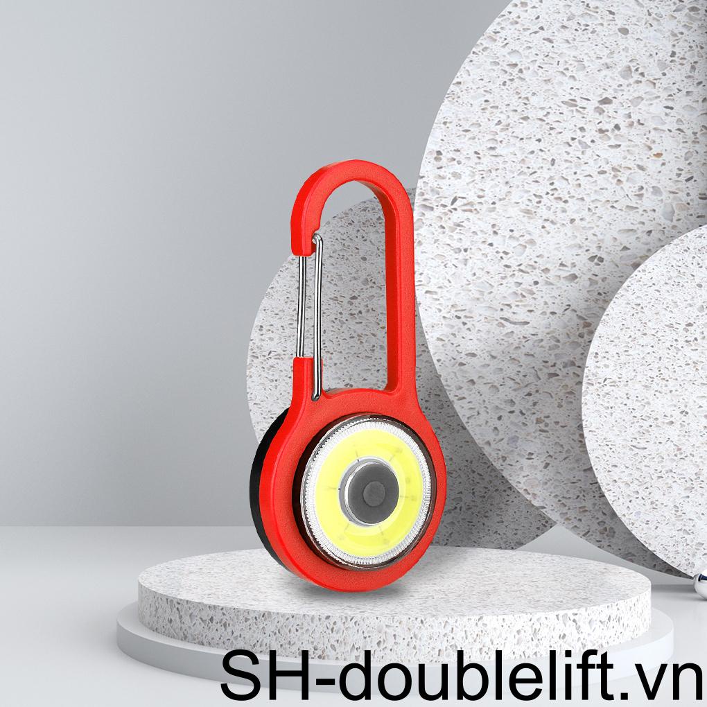 Móc Khóa Đèn Pin 3 Chế Độ Bằng ABS Nhỏ Gọn Có Thể Điều Chỉnh
