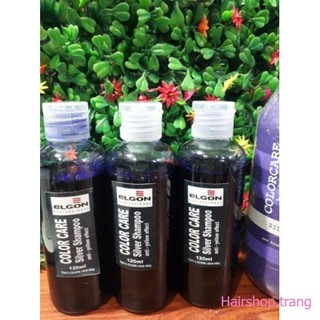 Dầu Gội Khử Vàng Elgon Silver Shampoo CHÍNH HÃNG (120ml)