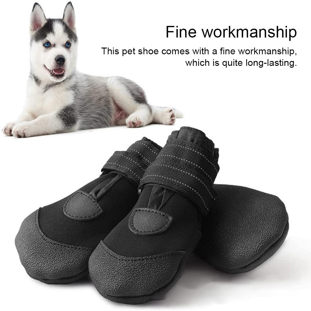 Set 4 Phụ Kiện Bọc Bảo Vệ Chân Cho Thú Cưng