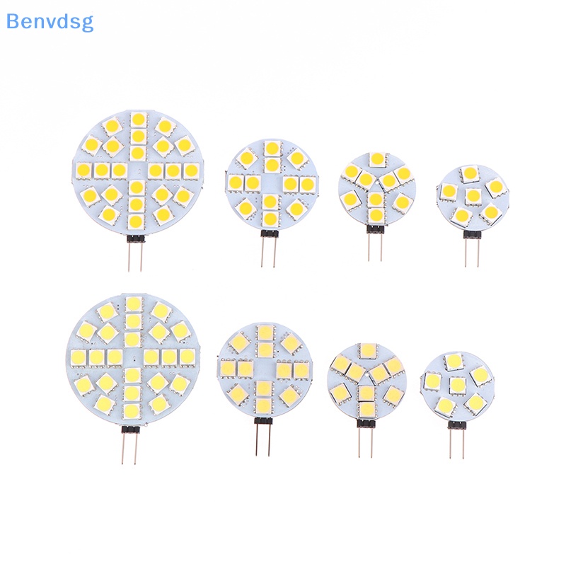 1 Bóng Đèn LED 6 / 9 / 12 / 24 G4 DC12V 5050 SMD Ánh Sáng Trắng Ấm