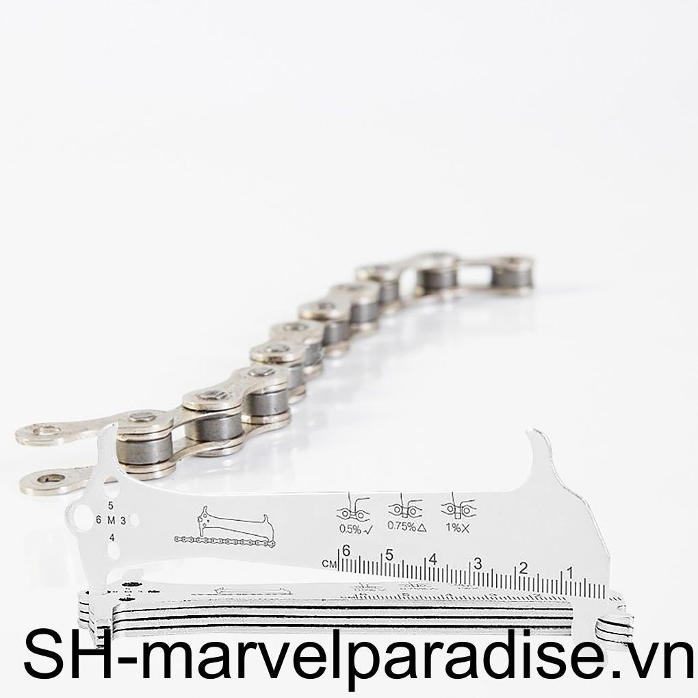 Thước Dây Xích Đeo Sên Xe Đạp 3 Trong 1 Bằng Thép Không Gỉ