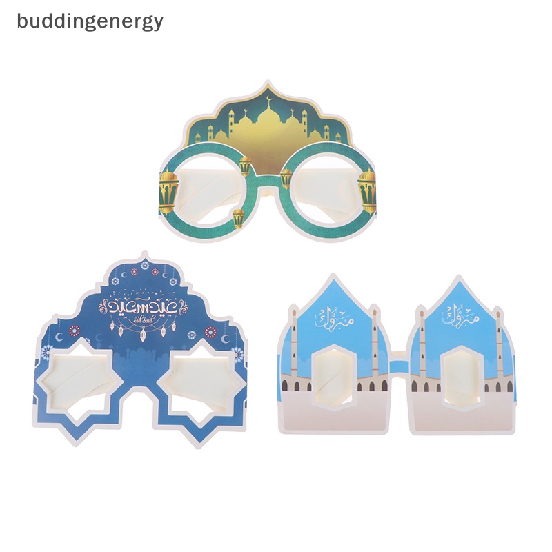 {BUDDI} Mắt Kính Giấy eid Mubarak Đạo Cụ Chụp Ảnh eid Al Adha {Phật Giáo}