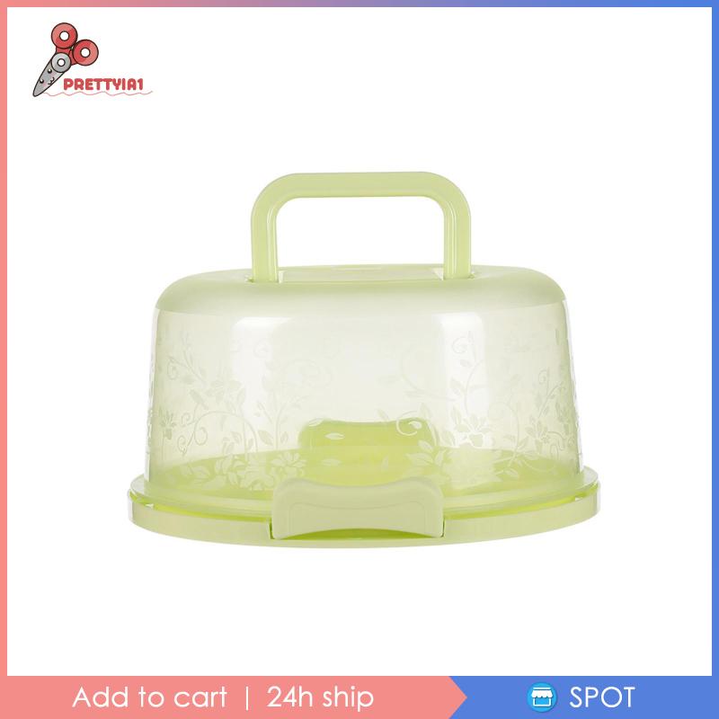 Hộp Đựng Bánh Tráng Miệng Có Nắp Và Tay Cầm Prettyia1