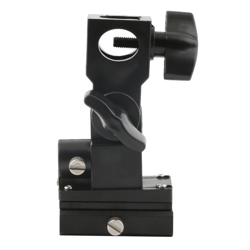 Fu-Sob Universal B Type Multifunction Holder Led Flashlight Umbrella Swivel Light Stand Bracket For Camera [Q/14]