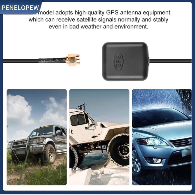 Đế Ăng Ten Định Vị Gps 1575.42mhz Có Dây Cáp Sma Dài 3m Cho Xe Hơi