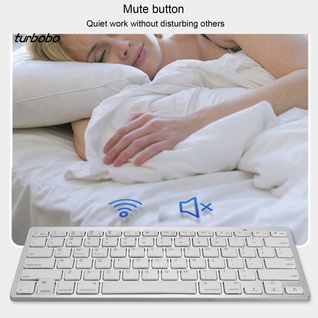 Bàn Phím Không Dây 76 Phím Đa Năng Tiện Dụng Cho Điện Thoại / Máy Tính Bảng