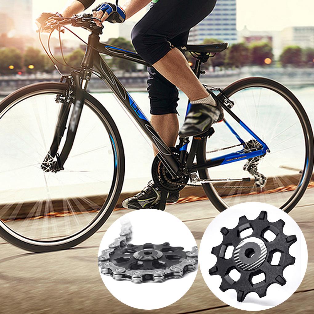 Ròng Rọc Cùi Đề Sau Bằng Hợp Kim Nhôm + Gốm Sứ Di Động Thay Thế Chuyên Dụng Cho Xe Đạp