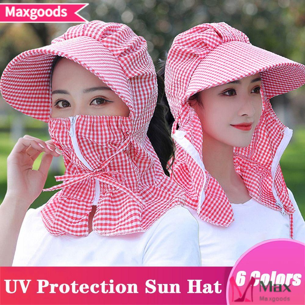 Nón Chống Nắng Kèm Tấm Che Mặt Và Cổ Thời Trang Mùa Hè