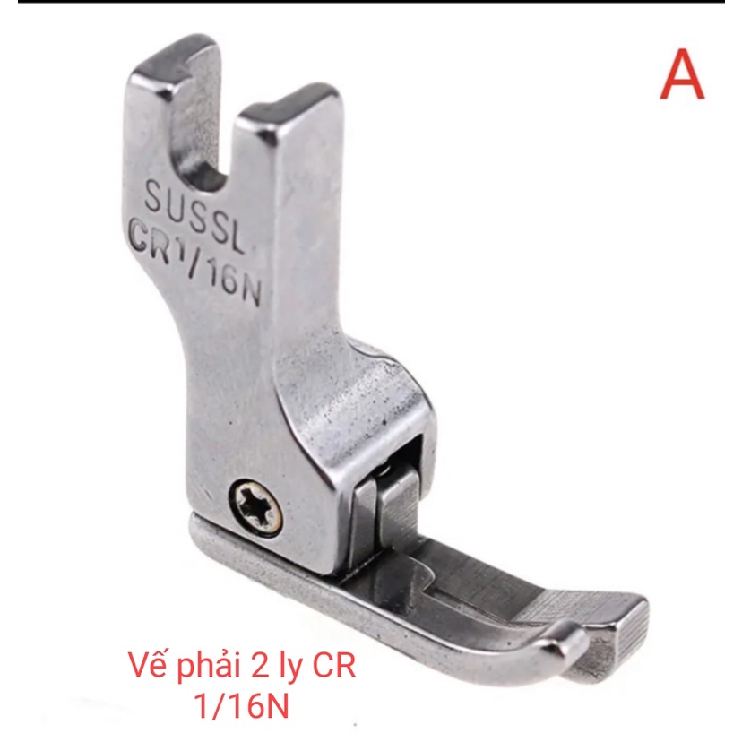 Chân vịt mí SẮT 1ly dùng cho máy may công nghiệp
