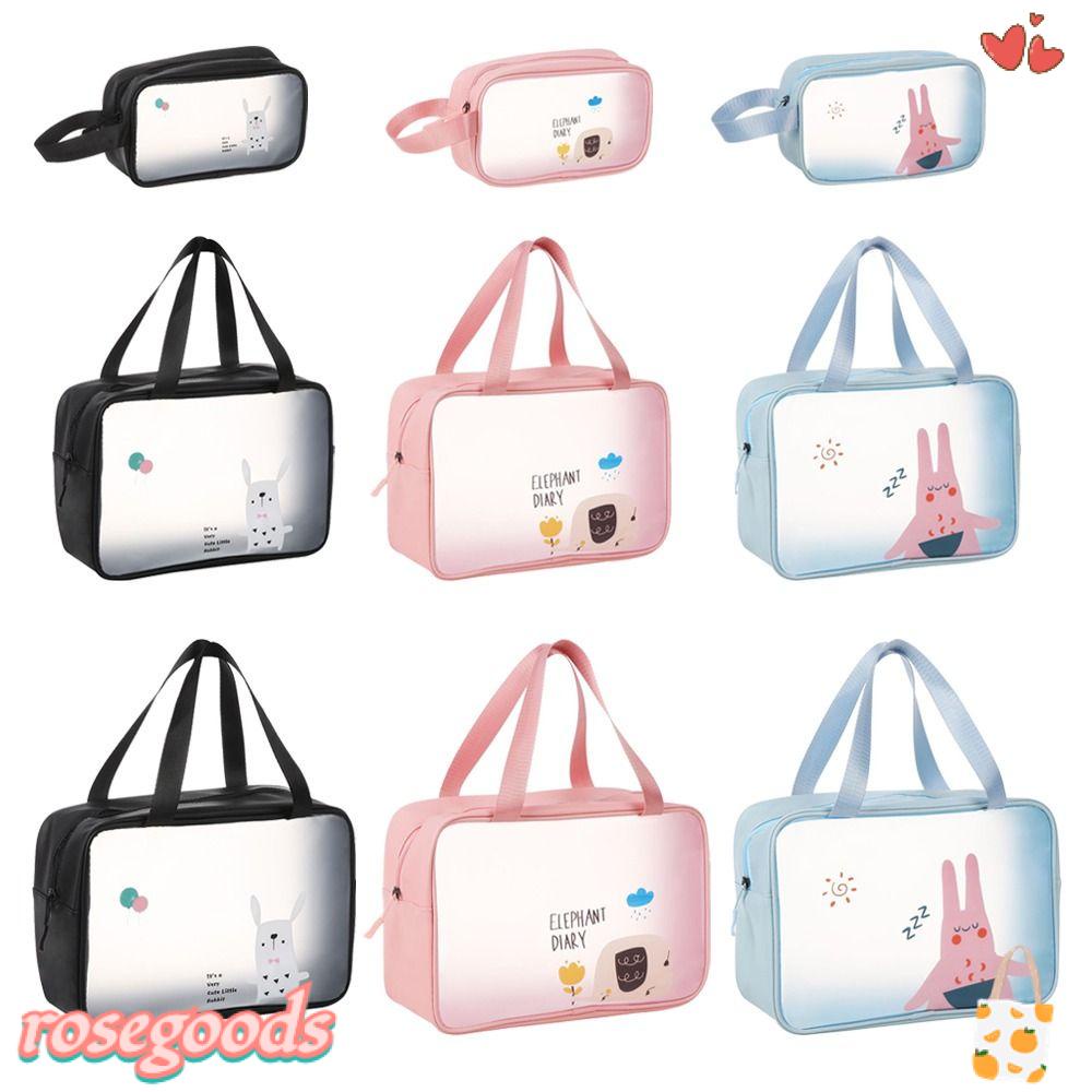 Túi Đựng Mỹ Phẩm Cỡ Lớn Họa Tiết Hoạt Hình Dễ Thương