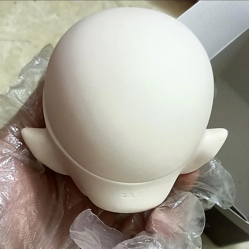 Đầu Búp Bê 3d Mẫu Mới Tỉ Lệ 1 / 3 bjd Chất Liệu pvc Dùng Trang Điểm diy