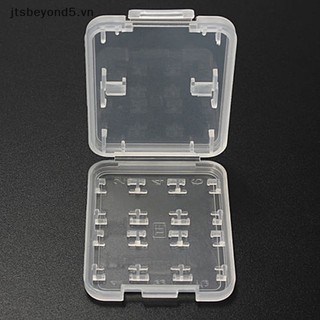 # jy #8 slots micro sd tf sdhc mspd thẻ nhớ protecter hộp lưu trữ trường hợp chủ ..