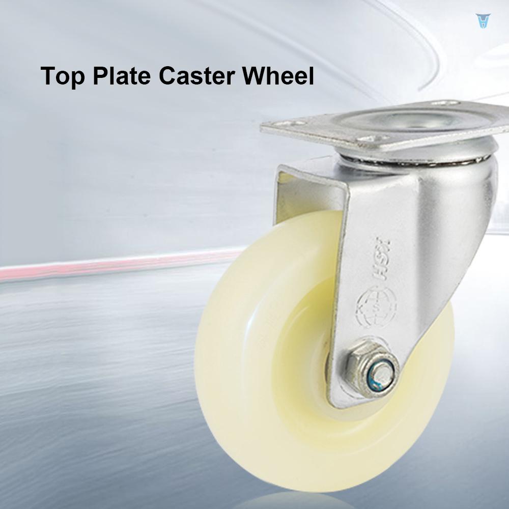 Bánh Xe Lăn Bằng Nylon Chịu Tải Nặng 220 Lbs 5 Inch Không Gây Tiếng Ồn Kèm Phanh