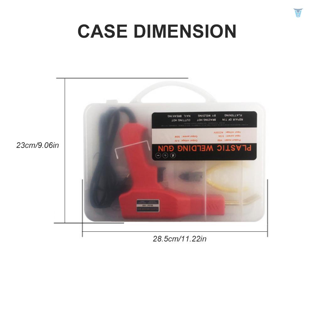 Máy Hàn Nhựa 50W 220V Phích Cắm UK Chuyên Dụng Sửa Chữa Xe Hơi