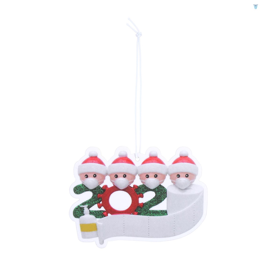 Set 4 Ông Già Noel / Người Tuyết / Ông Già Noel Trang Trí Cây Thông Giáng Sinh DIY 2020