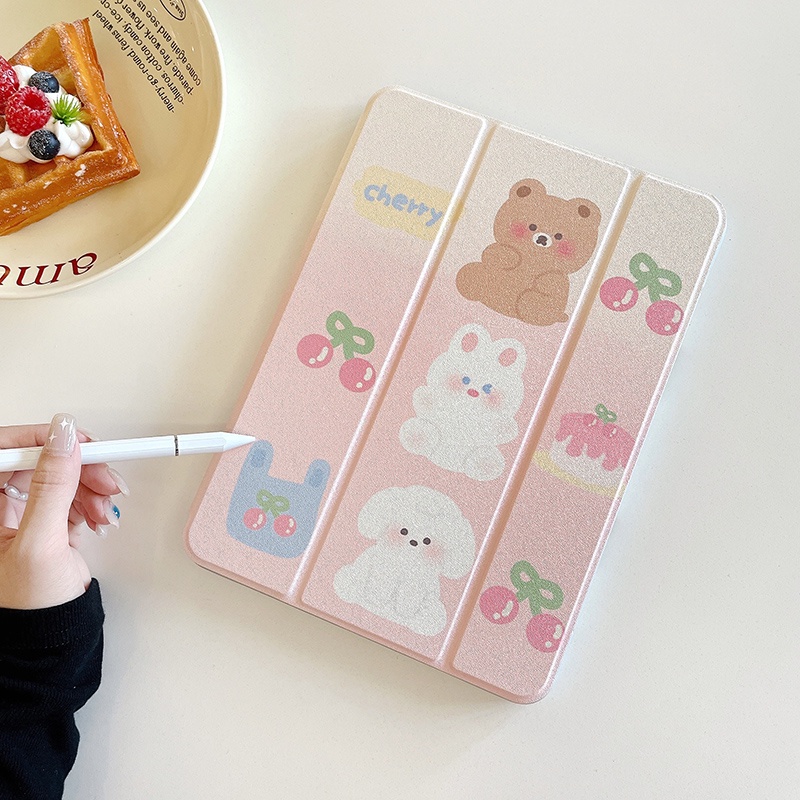 Bao Da Máy Tính Bảng PU Siêu Mỏng Có Ngăn Đựng Bút Cho ipad air 2 9.7 "2017 2020 / pro 10.2" 2021 10.9 "pro 11