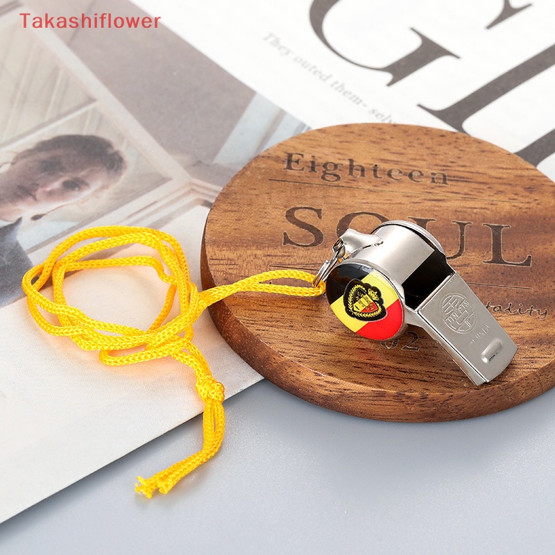 Móc Khóa Gắn Chuông Thổi Trọng Tài Hình Quả Bóng Đá 2022Qatar