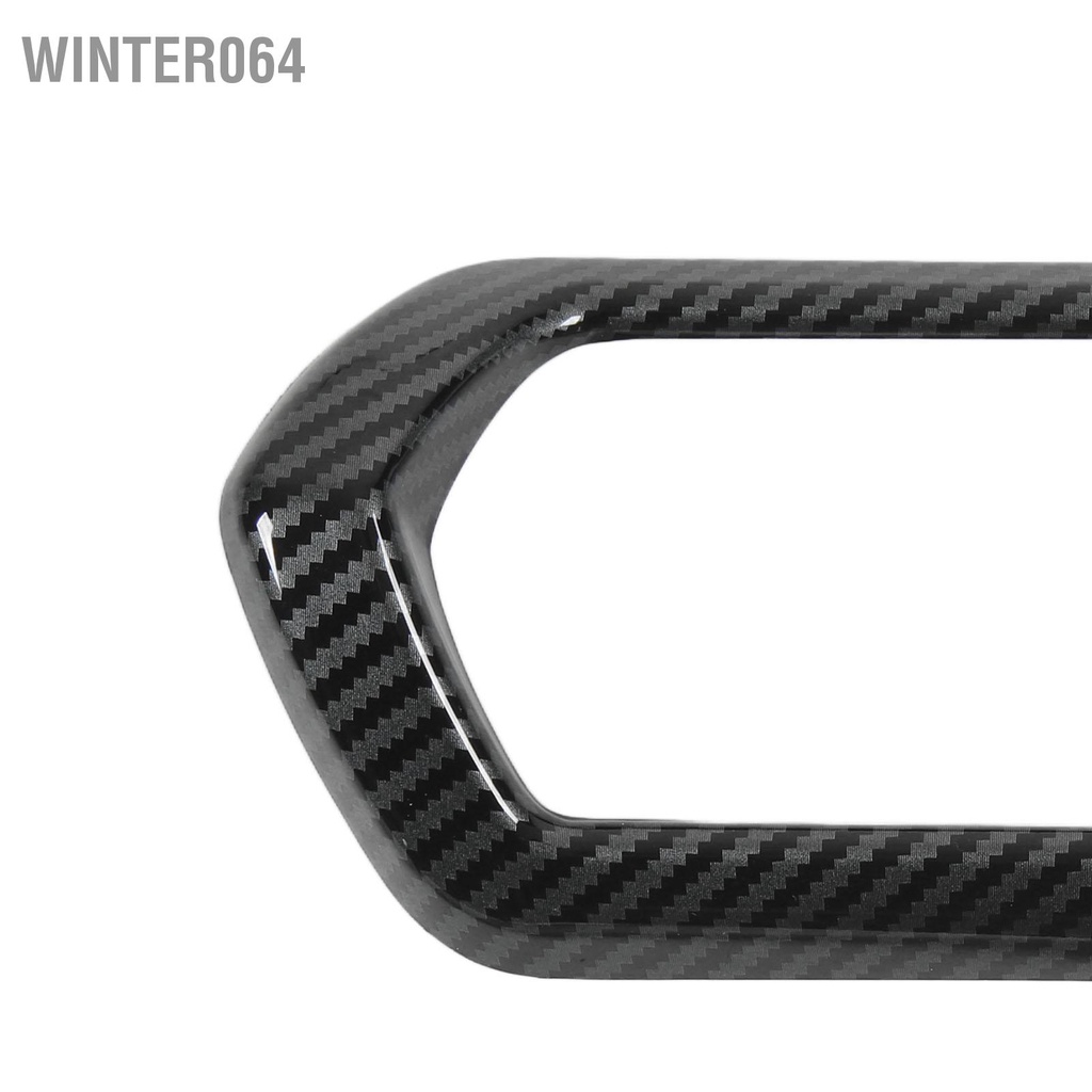 Winter064 2 Chiếc Điều Hòa Thông Hơi Ổ Cắm Viền Bao Da Sợi Carbon Trang Trí Nội Thất Phụ Kiện Cho Land Cruiser Lc300 2023